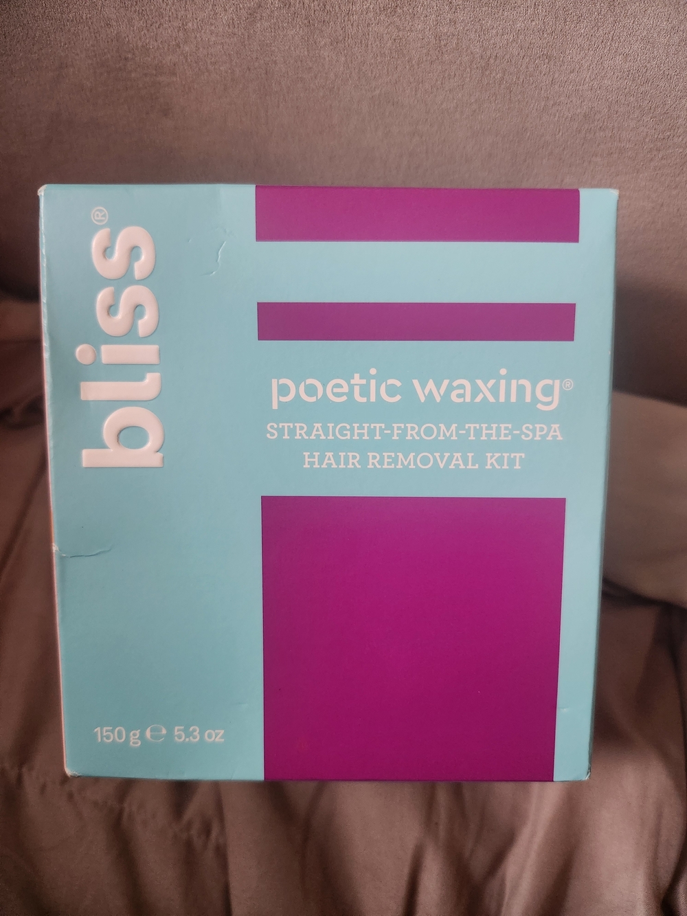 Bliss Poetic Waxing Hair Removal Kit - Teal & Purple